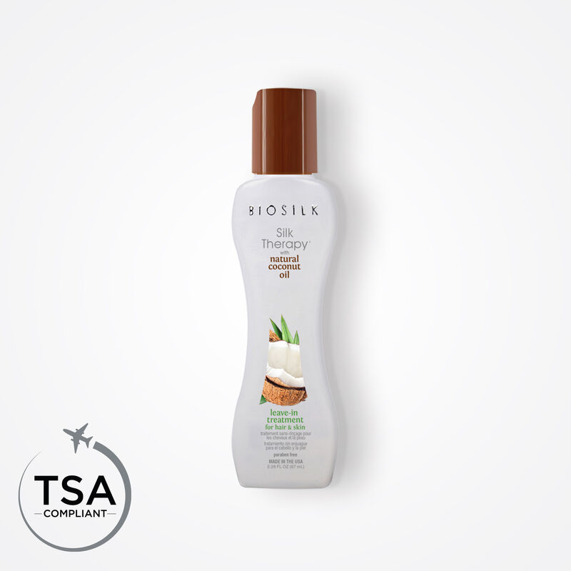 Silk Therapy With Natural Coconut Oil Leave-In Treatment - 2.26 Ounces, , large image number null